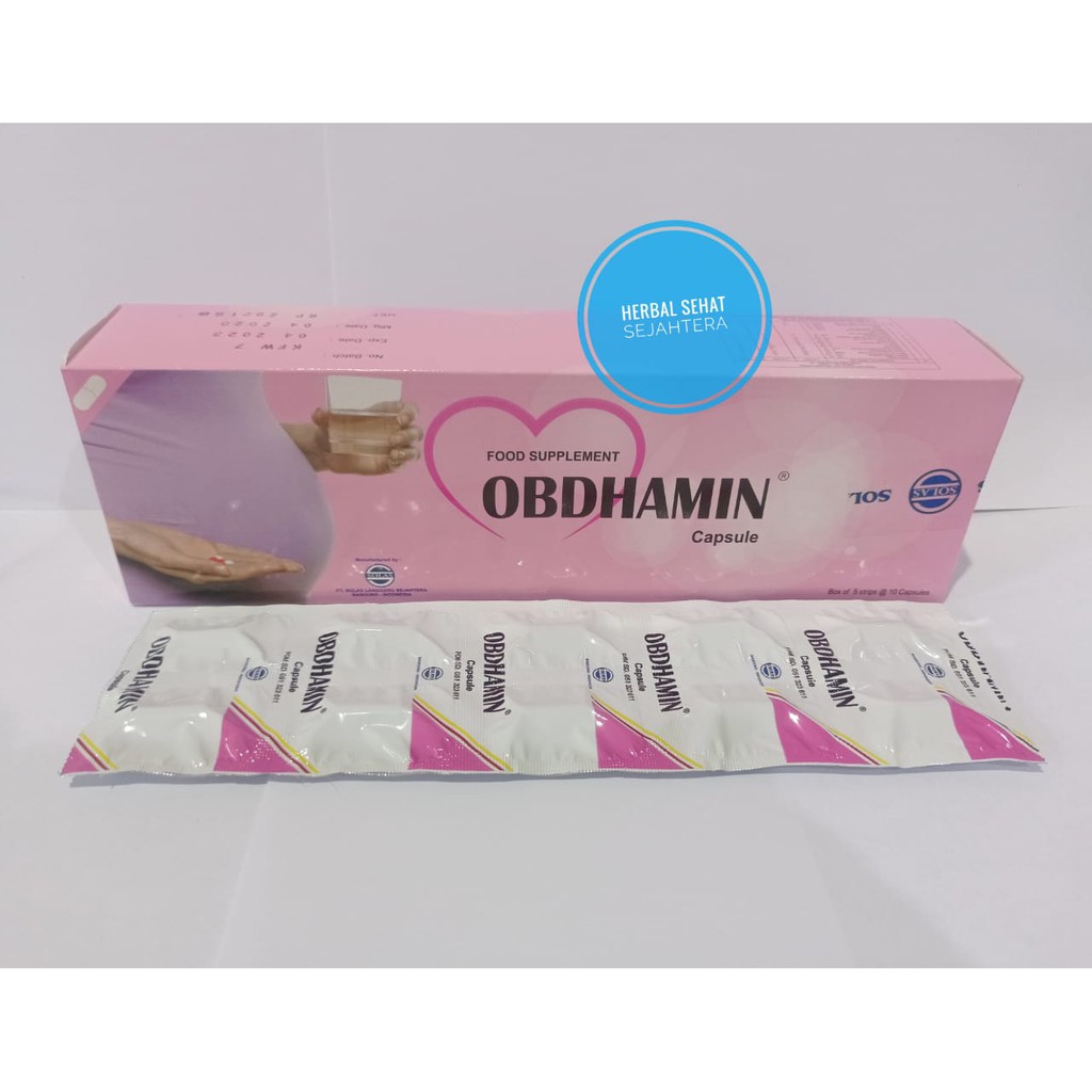 OBDHAMIN obdhamin obdamin Per Tablet / Suplemen Ibu Hamil dan Menyusui