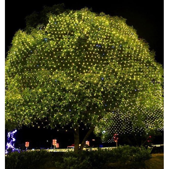 LAMPU TAMAN JARING | LAMPU OUTDOOR JALA | LAMPU DEKORASI TAMAN PESTA