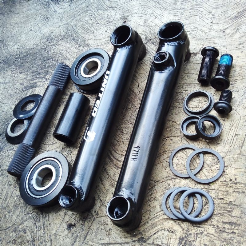 Parts BMX Crank United 170mm Chromoly Mid BB