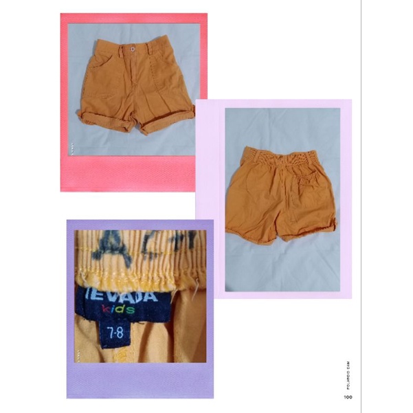 Nevada short 1093.celana pendek anak perempuan usia 3-4 THN.second branded pakaian anak.preloved bra