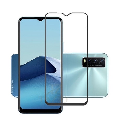 Tempered Glass Full Cover Vivo Y20 / Anti Gores Kaca