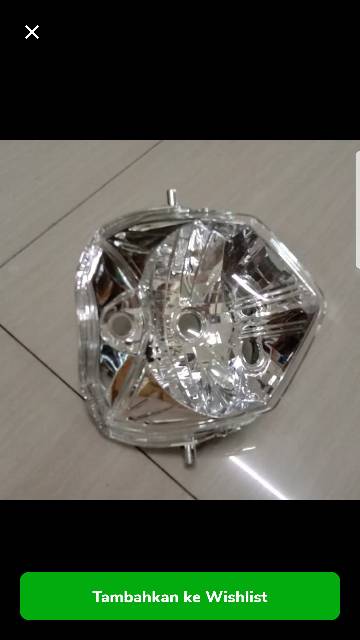 reflektor/ lampu depan REVO