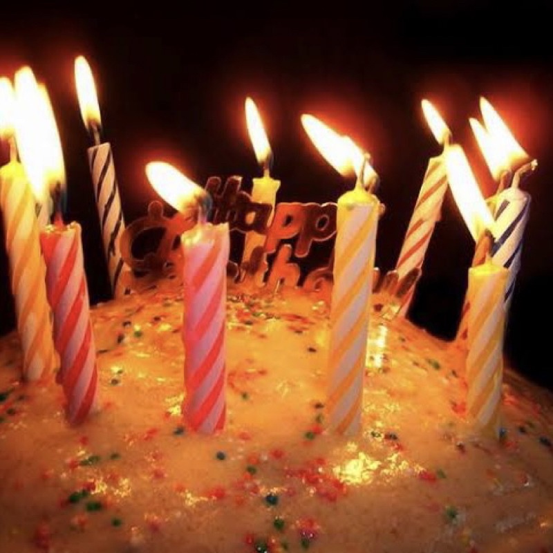 lilin batang isi 6 party candles isi 6 batang lilin pesta lilin acara lilin ulang tahun