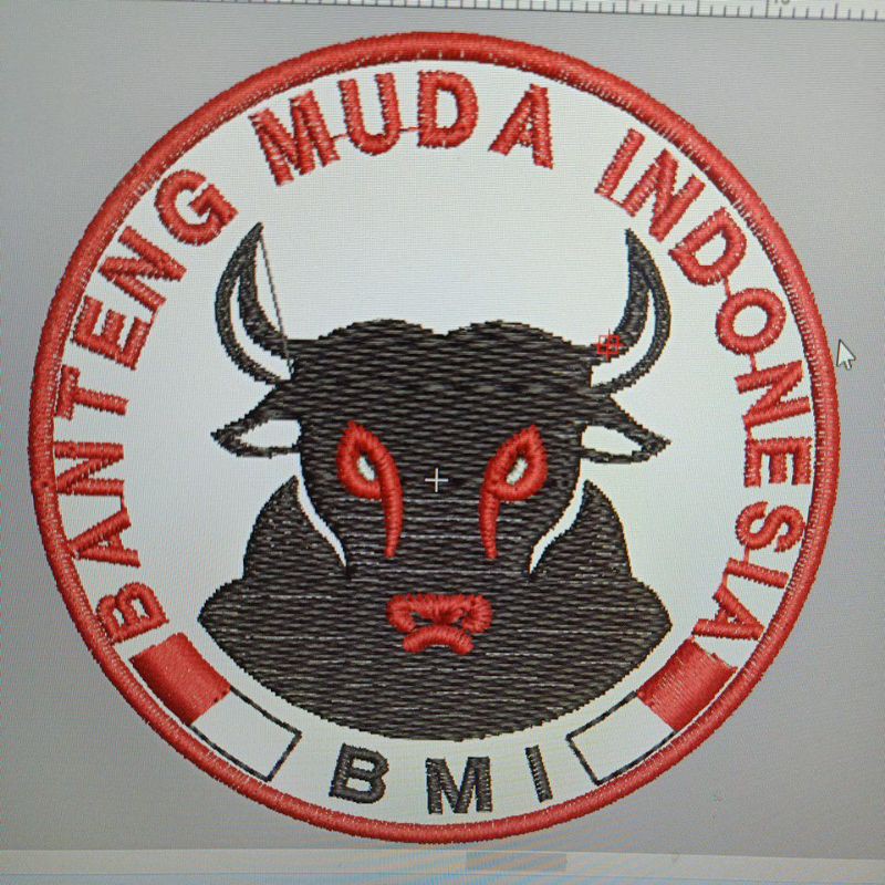 Patch Bordir Banteng Muda Indonesia (BMI)