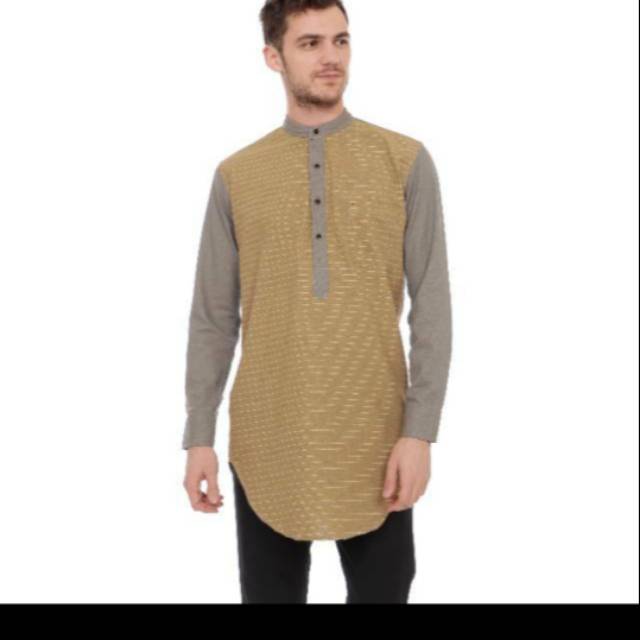 GAMIS PRIA KOMBINASI SALUR