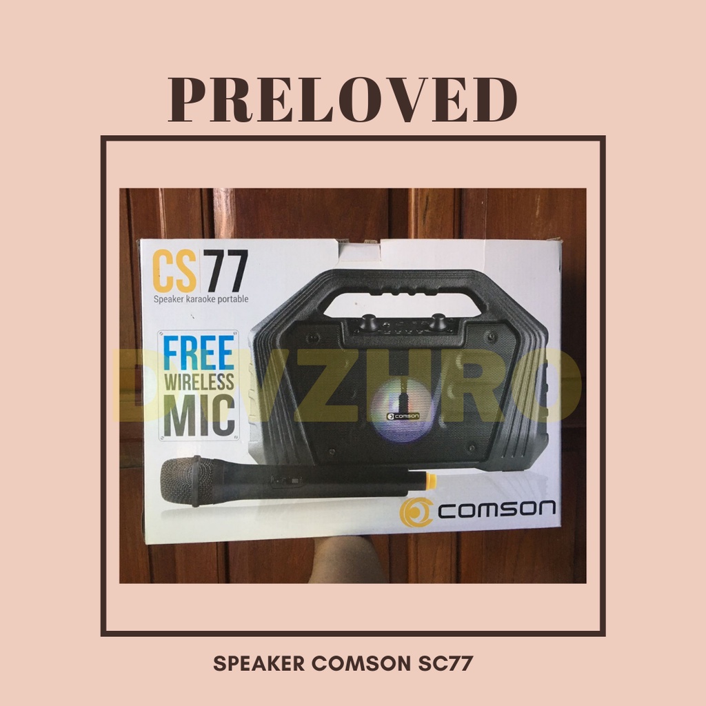 [BEKAS] SPEAKER COMSON CS77