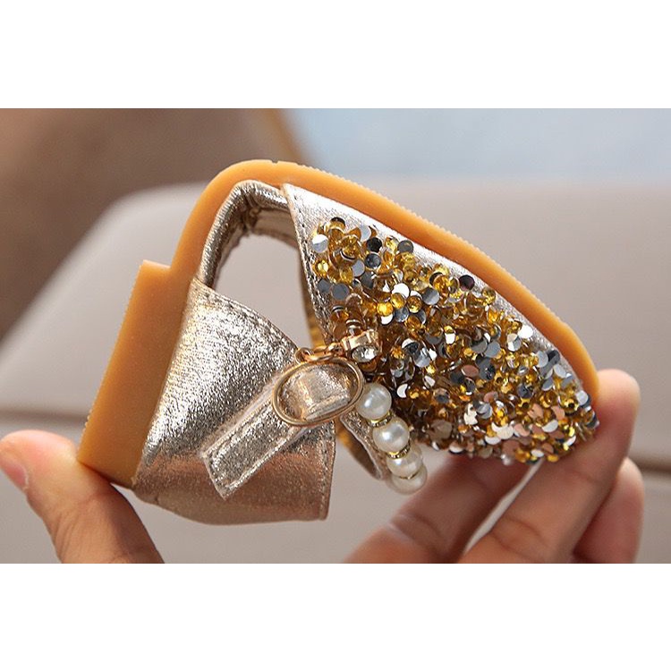 Sepatu Anak Perempuan Flat Sparkling Diamond