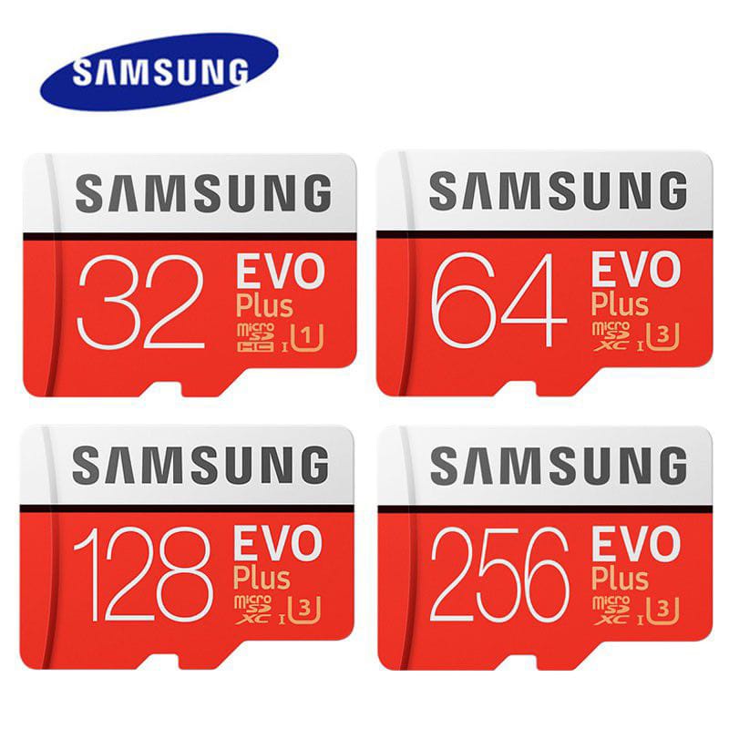 MICROSD SAMSUNG 32 GB / 64 GB / 128 GB / 256 GB KARTU MEMORI 100 MB/S ULTRA MICRO SD SD MICRO
