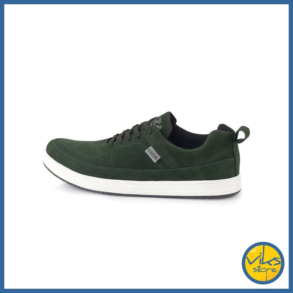 Sepatu Sneakers Pria Cowok Tali Style Casual Distro Kuzatura Original Suede Lokal Premium Elegan