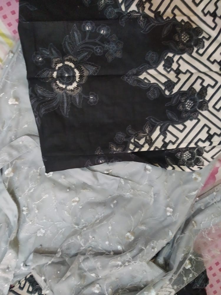 (bisa Cod ) Ada Anak! Shopashop Solo Batik Couple Brukat Tille Azurra Motif Pager Selendang//ory Ljf