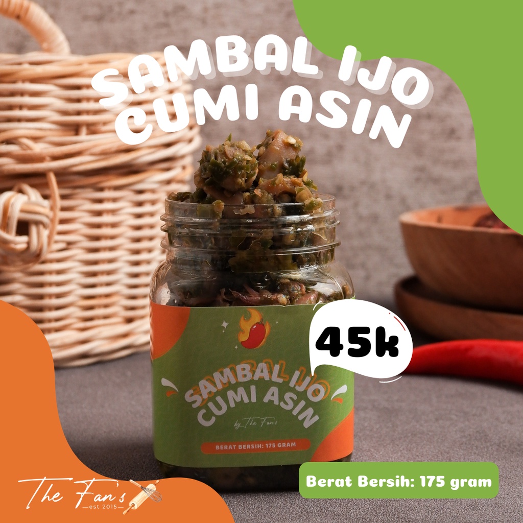 

Sambal Ijo Cumi Asin / Sambel Ijo Cumi Asin by The Fan's Kitchen