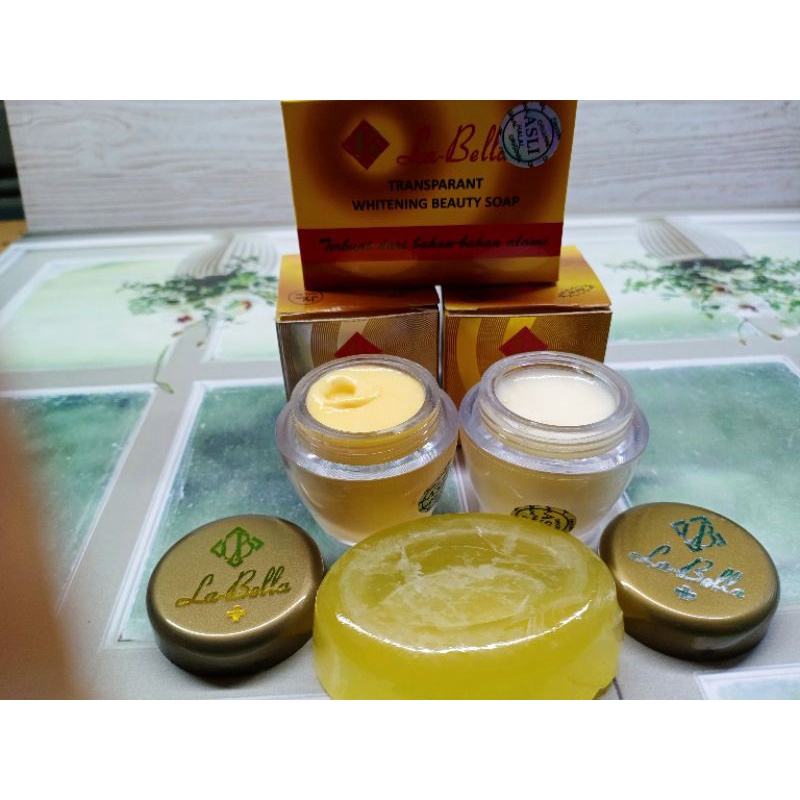 PAKET LABELA 3IN1| SABUN + CREAM SIANG + CREAM MALAM