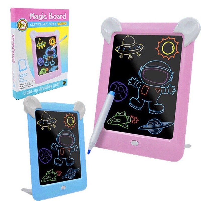 

Mainan Edukasi anak Papan tulis LED No 85127 Magic Board