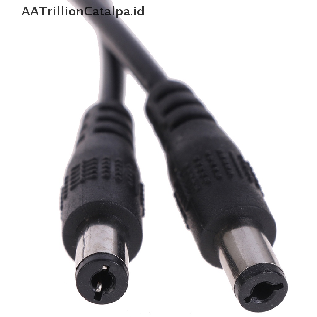 Aatrillioncatalpa 1 DC Female Ke 2 / 3 / 4 Male plug Power adapter Konektor Splitter Kabel