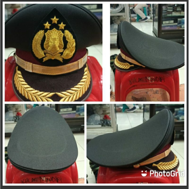 TOPI PET PAMEN POLRI