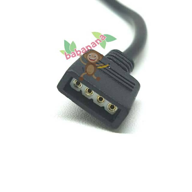 Kabel RGB Splitter 1 to 4 Female 4 pin hitam