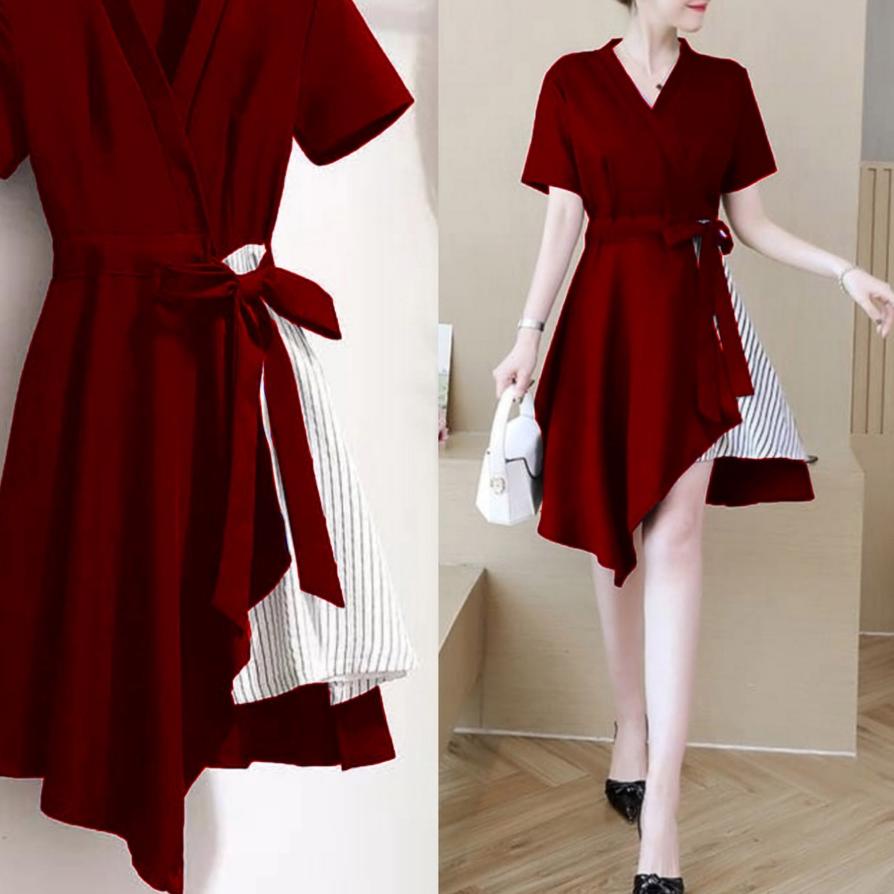 Flash Sale - AS FASHION-REALPICT-HF-DRES WANITA CASUAL -DRES PENDEK-DRES WANITA REMAJA-DRES WANITA K