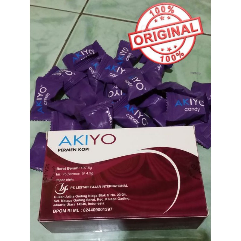 Jual Obat Kuat Vitalitas Pria Sex Penambah Stamina Akiyo Permen Kopi Asli Original Shopee 1919