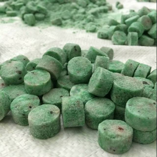 Pupuk Starter - NPK tablet hijau - isi 50 Tablet