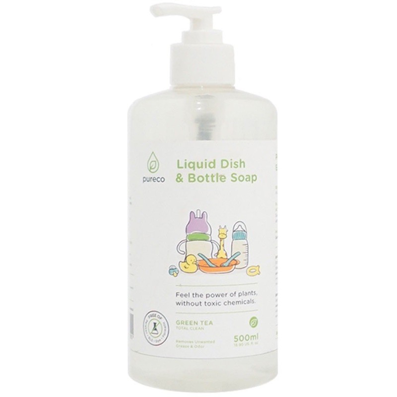 Pureco liquid dish &amp; Bottle soap 500 ml