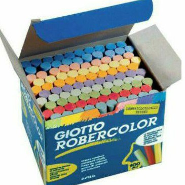 

Giotto RoberColor Chalk 100pcs isi 10 warna