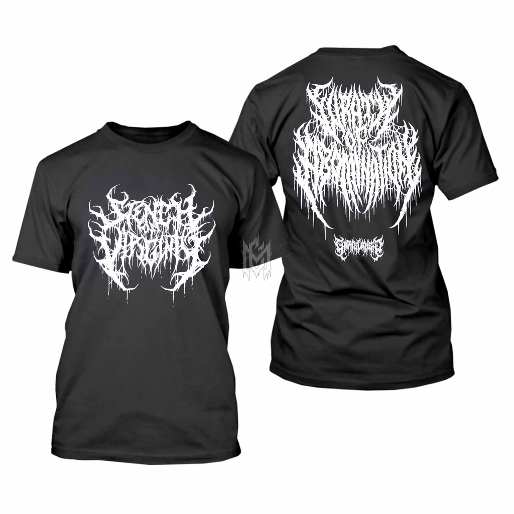 Original Tshirt Stench Of Virginity - Wrath Logo
