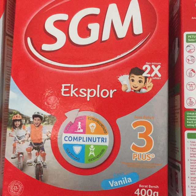 SGM 3+ Madu/Vanila 400gr