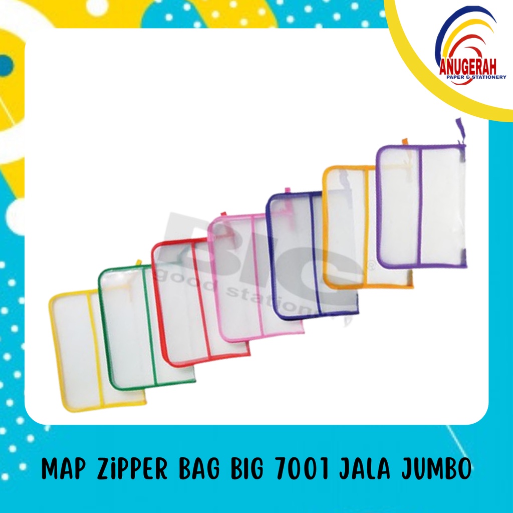 

MAP ZIPPER BAG / RESLETING BIG TS-7001 JALA JUMBO (PCS)