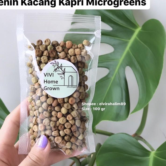 

D0S☆ Benih Biji Kacang Kapri 100gr Snow Peas Tomiau PeaShoots Pea Shoots Taomiao Microgreen SEGERA B