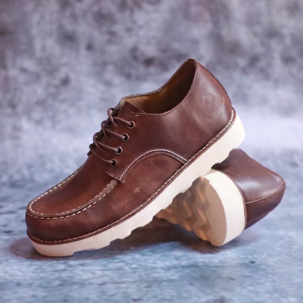 BURAY X SEPATU BOOTS PRIA OXFORD DEWASA WOLF KULIT PREMIUM CASUAL FORMAL BOOTS OXFORD PRIA KERJA PROYEK KANTOR GURU PNS PESTA RESMI NYAMAN || BOOT PRIA OXFORD BERKUALITAS 2022