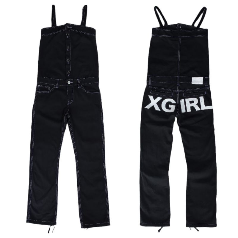 Xgirl Big Logo Salopette Overall