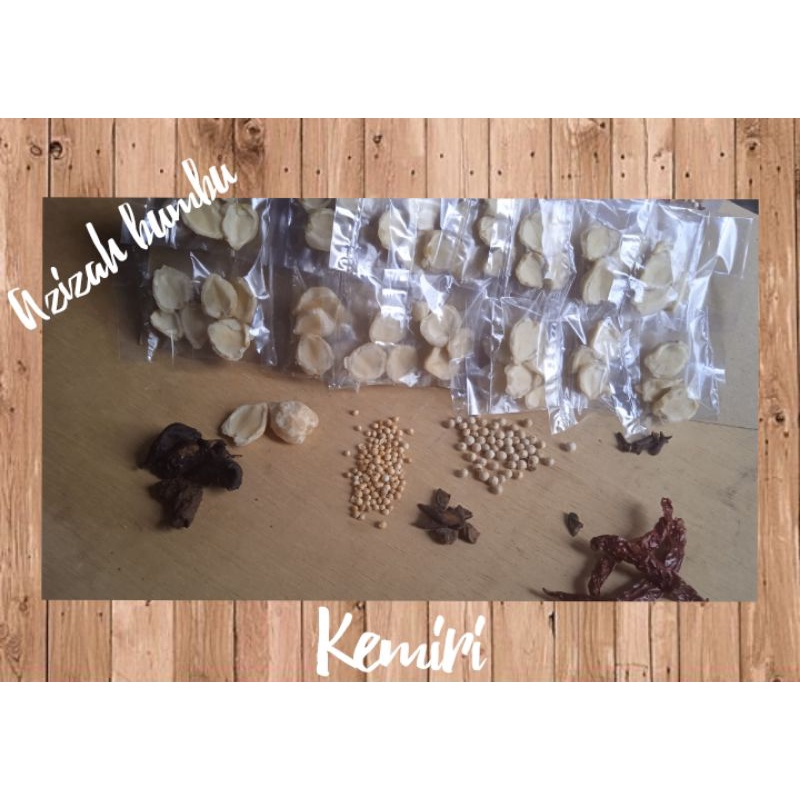 

Termurah !!! Bumbu dapur Kemiri isi 20 bungkus