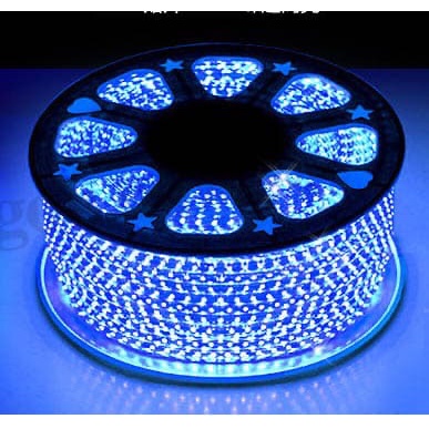 LAMPU SELANG LED STRIP 2835 / 220volt mata rapat (HARGA perMETER)