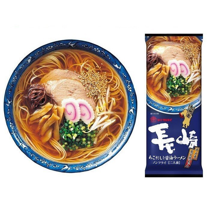 

Marutai Nagasaki Agodashi Shoyu Ramen 186 Gram | Ramen Instan Jepang