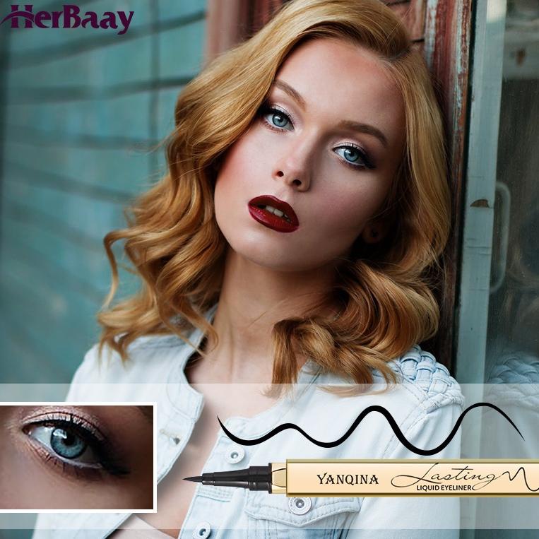 E5F8 Herbaay Liqiud Eyeliner en Waterproof eyeliner pencil FLE