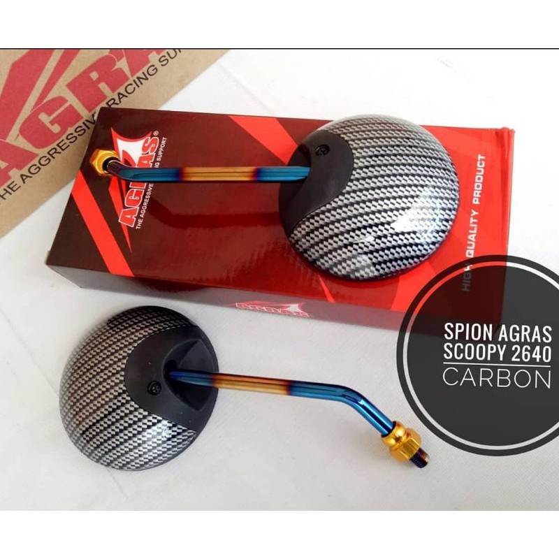 SPION SCOOPY KARBON TANGKAI PANJANG