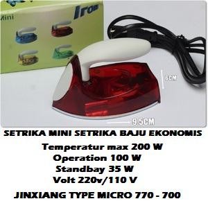 Setrika Mini Setrika Ekonomis