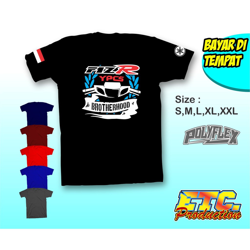 Kaos motor yamaha Fiz R