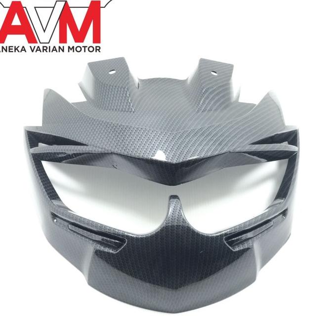 Cover Topeng lampu depan Nmax Carbon