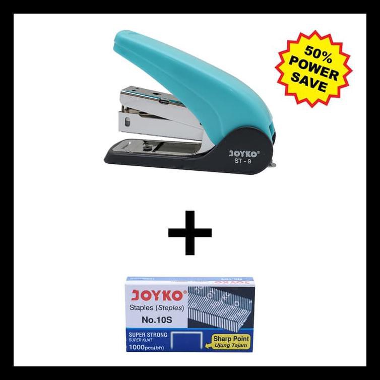 

Stapler / Jepretan Joyko St-9 + Staples / Refill Stapler Joyko No. 10S Boom Sale