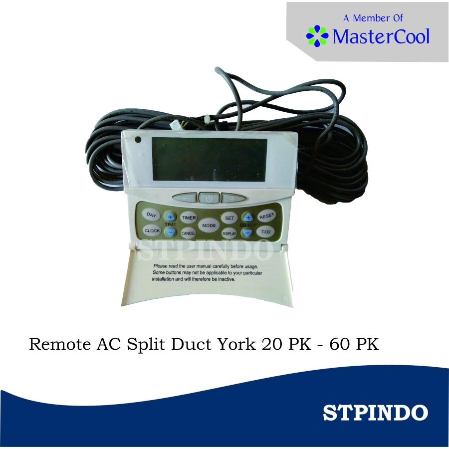 Remote Sequencial AC YORK Split Duct 20 PK - 60 PK
