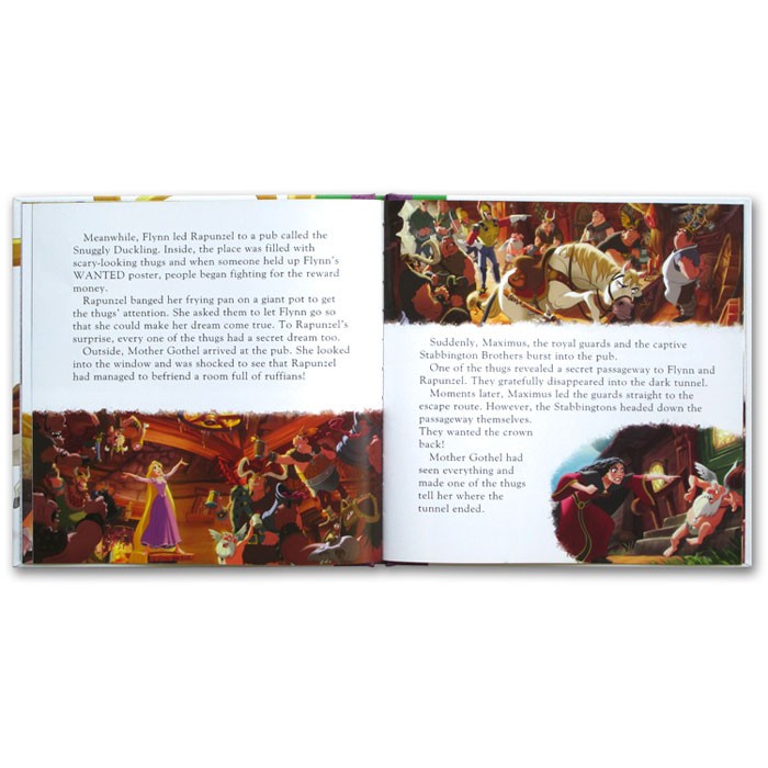Hot Sale Disney Tangled Princess Rapunzel Story Book Buku Cerita Anak Terlaris