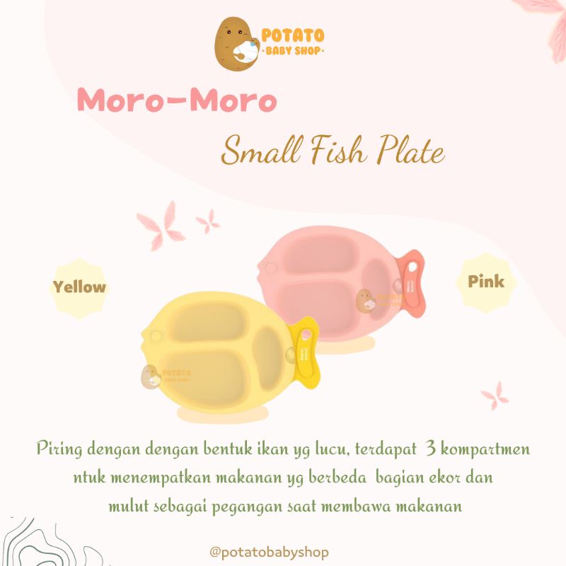 Moro - Moro Small Fish Plate - Piring Makan Anak