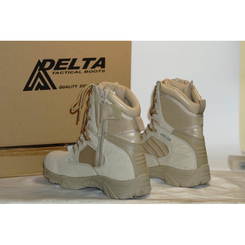 SEPATU TACTICAL BOOTS DELTA IMPORT 8INC BAHAN CORDURA ORIGINAL SEPATU PDL ASN POLISI DAN ABRI SEPATU PRIA DAN WANITA