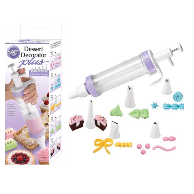 Wilton Dessert Decorator Plus Alat Penghias Adonan Kue Shopee