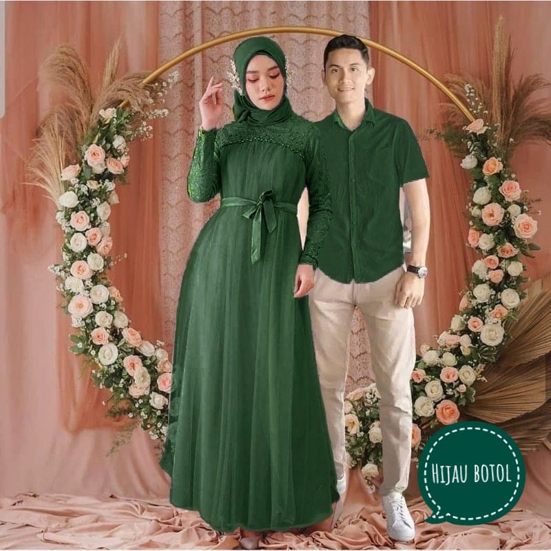 BJ - GAMIS MIKAYLA COUPLE KEMEJA PRIA / GAMIS COUPLE KEMEJA PRIA / UKURAN GAMIS L , XL ,XXL KEMEJA L / GAMIS COUPLE KONDANGAN / GAMIS COUPLE PESTA / GAMIS BRUKAT WANITA / GAMIS WANITA  BIGSIZE / MAXI WANITA KONDANGAN / MAXI WANITA MURAH