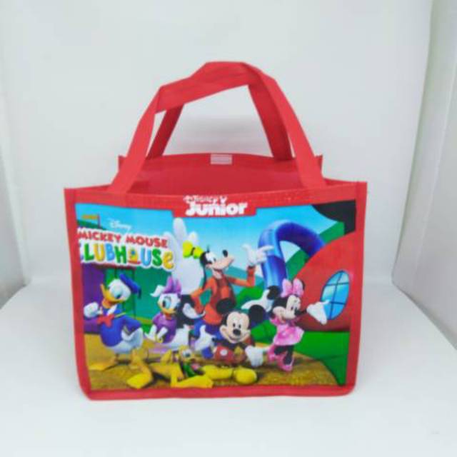 TAS ULTAH ANAK TENTENG VINIL untuk Kotak Bento Besar