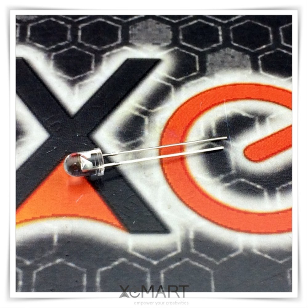 

LED IR 5mm 10 pcs. Infrared F5 Through Hole 940nm Everlight