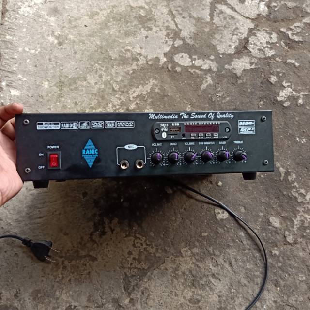 Amplifier rakitan usb bloototh sound system audio ampli rakitan