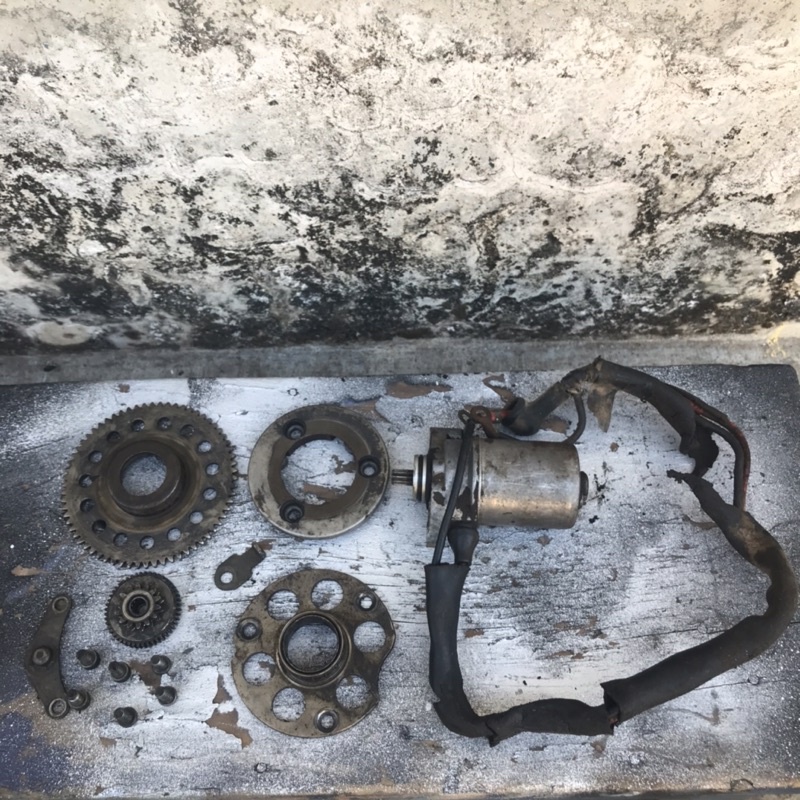 Dinamo Stater angker Yamaha alfa champ Force 1 F1z Fiz R original 2nd set komplit one way